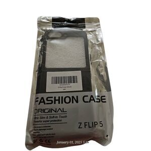 Fashion case Z Flip 5 black new
